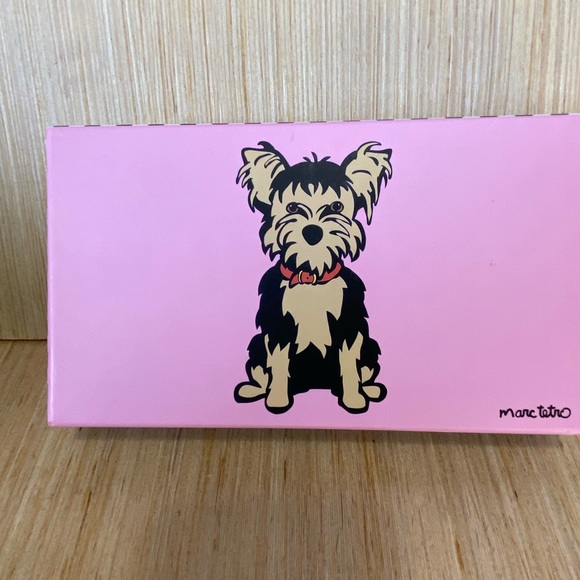 Marc Tetro Yorkie Zippered Wallet NIB NWT In Gift Box Yorkshire Terrier Dog - Picture 11 of 11